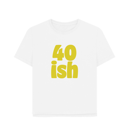 White Forty-ish Women's Relaxed Fit T-shirt