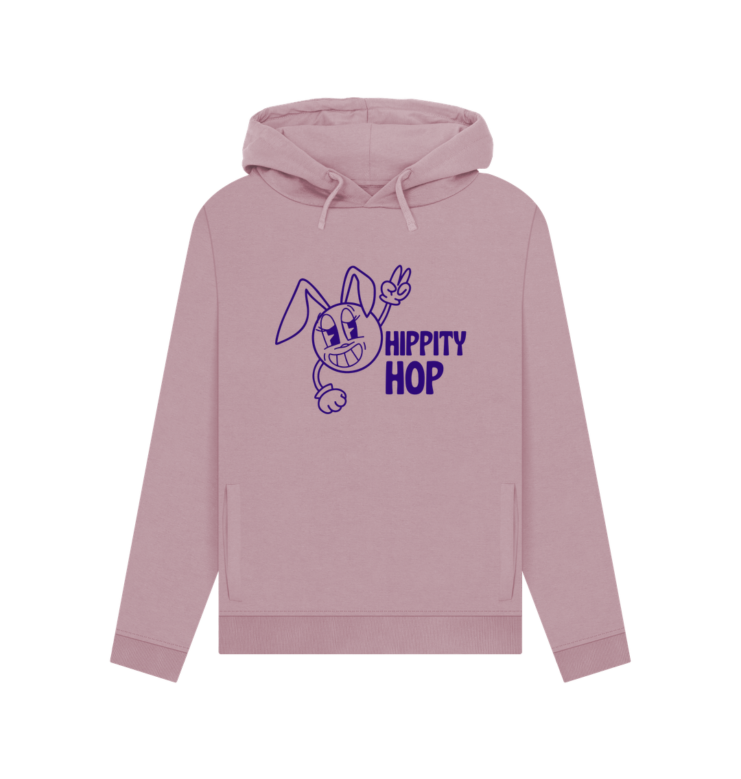Mauve Hippety Hop Women's Hoodie