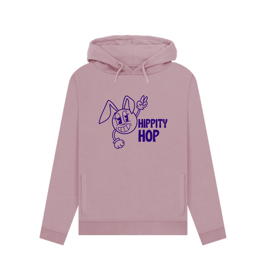 Mauve Hippety Hop Women's Hoodie