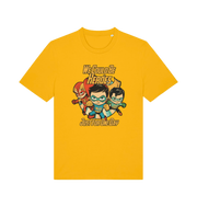 Spectra Yellow Printed T-shirt Front