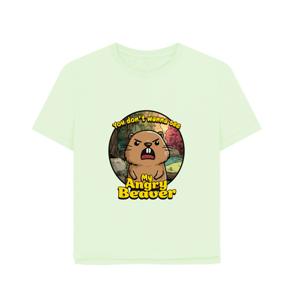 Pastel Green Printed T-shirt