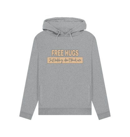 Light Heather Free Hugs Women's Hoodie