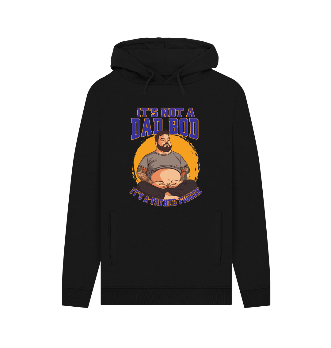 Black Not A Dad Bod Men's Hoodie