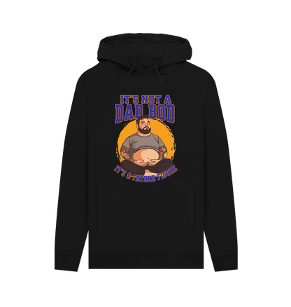 Black Not A Dad Bod Men's Hoodie