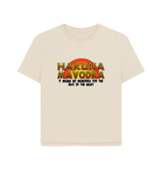 Oat Hakuna Mavodka Women's Relaxed Fit T-shirt