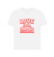 White Love Women's T-shirt