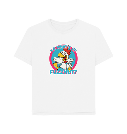 White Fuzznut Women's Relaxed Fit T-shirt