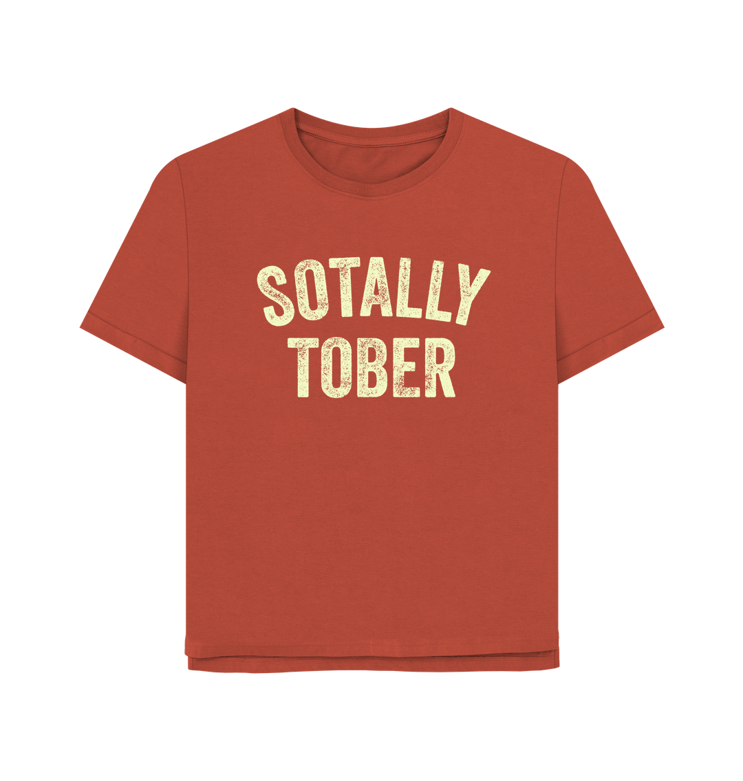 Rust Sotally Tober Women's Relaxed Fit T-shirt