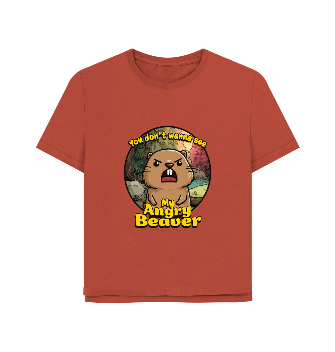 Rust Printed T-shirt