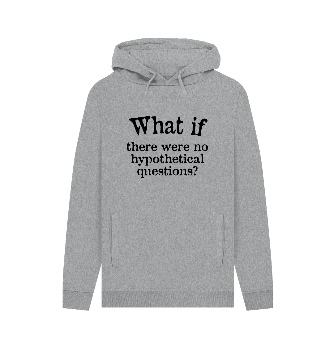Light Heather What If Men's Hoodie