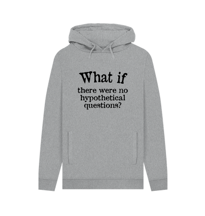 Light Heather What If Men's Hoodie