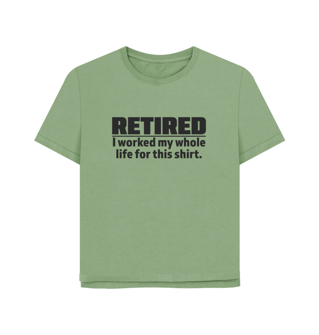 Sage Retired Women's Relaxed Fit T-shirt
