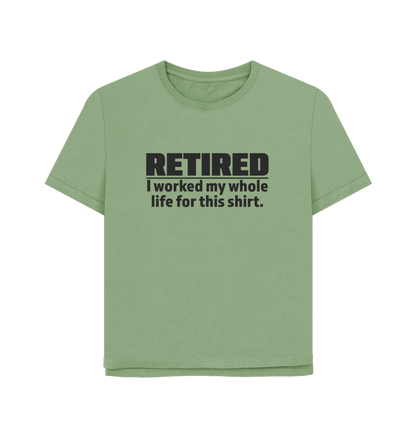 Sage Retired Women's Relaxed Fit T-shirt