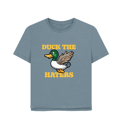 Stone Blue Printed T-shirt