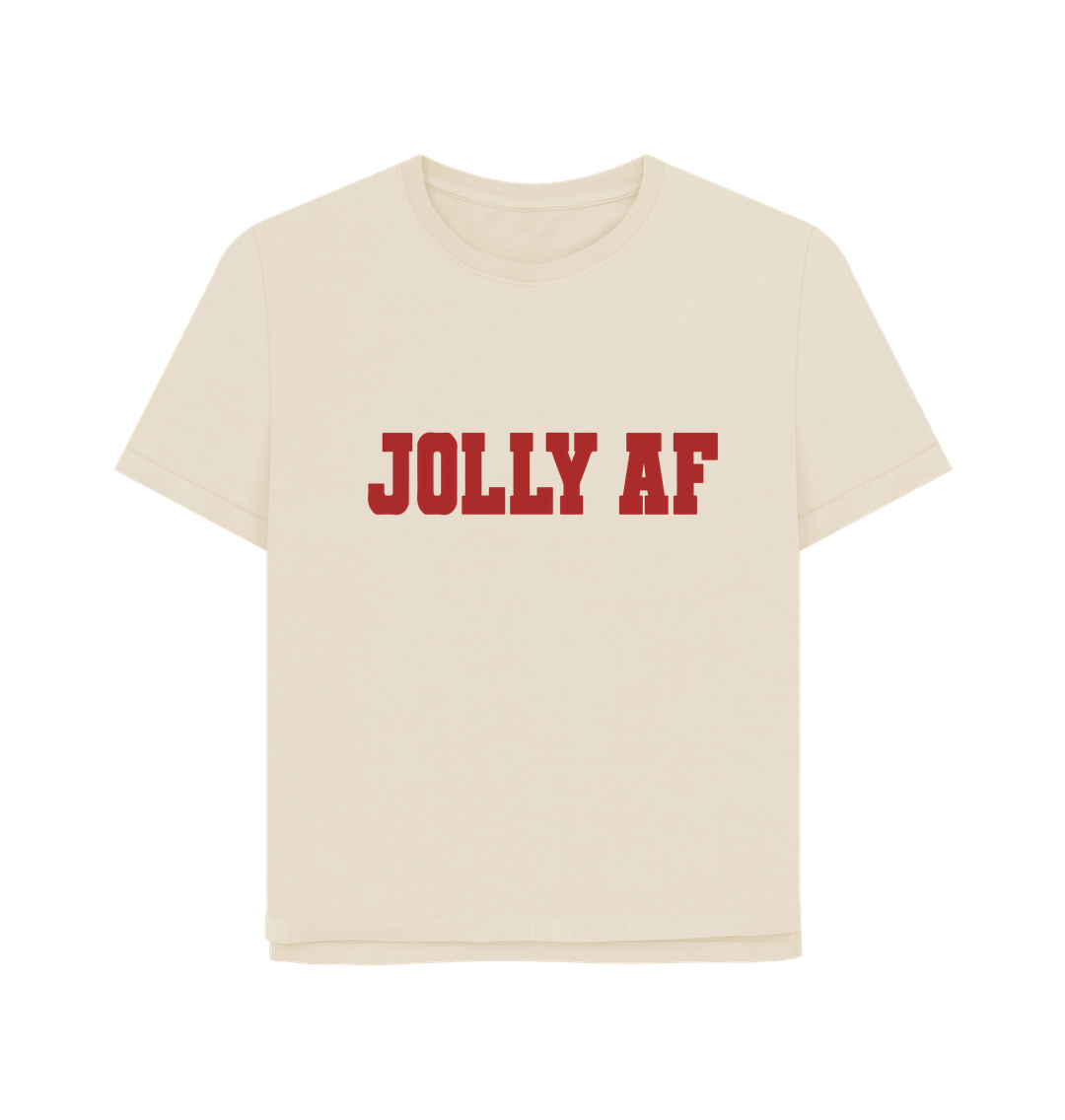 Oat Jolly AF Women's Relaxed Fit T-shirt