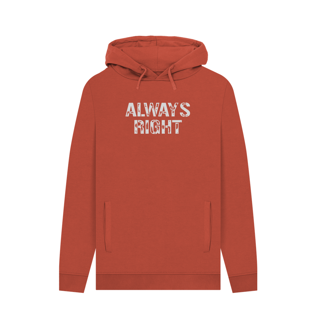 Rust Always Right Men's Hoodie