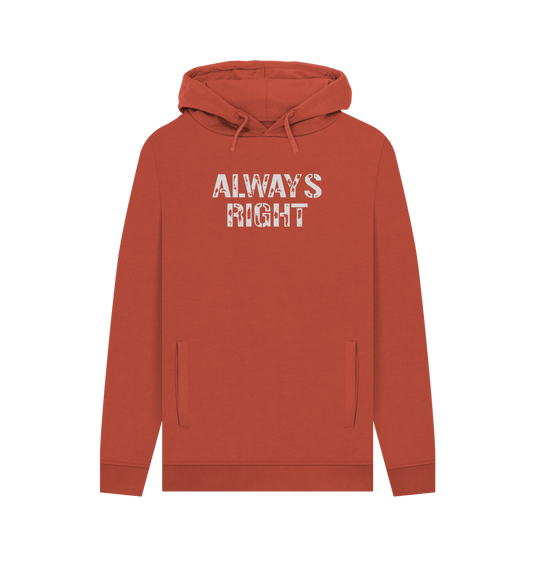 Rust Always Right Men's Hoodie
