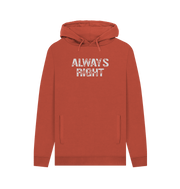 Rust Always Right Men's Hoodie