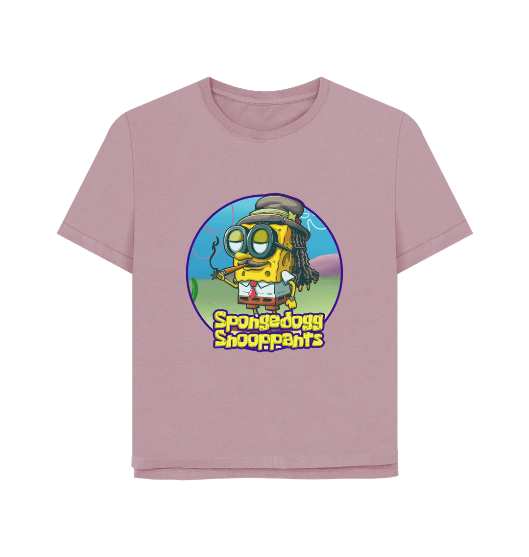 Mauve Spongedogg Snooppants Women's Relaxed Fit T-shirt