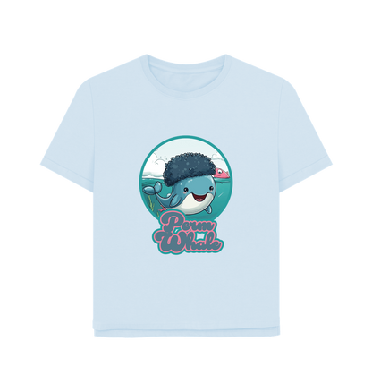 Sky Blue Printed T-shirt