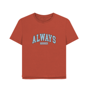 Rust Always Freezing Women's Relaxed Fit T-shirt