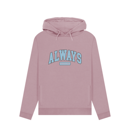 Mauve Always Freezing Women's Hoodie
