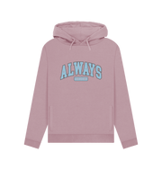 Mauve Always Freezing Women's Hoodie