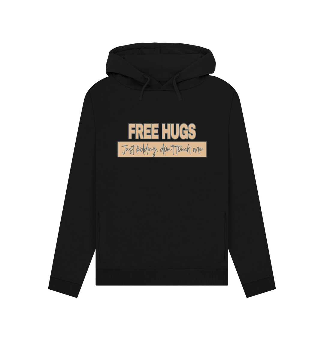 Black Free Hugs Women's Hoodie
