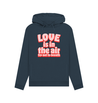 Navy Blue Love Women's Hoodie