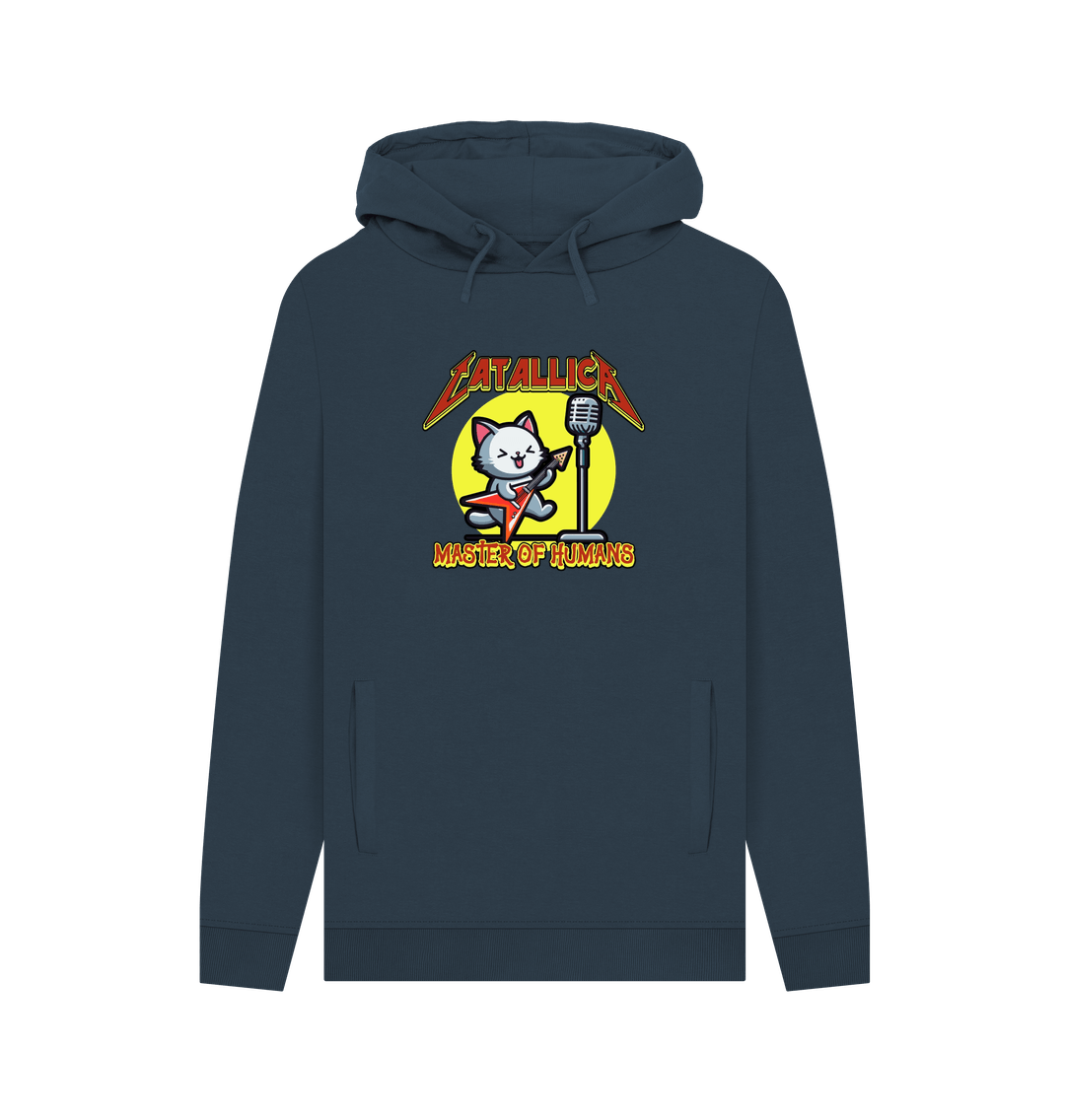Navy Catallica Men's Hoodie