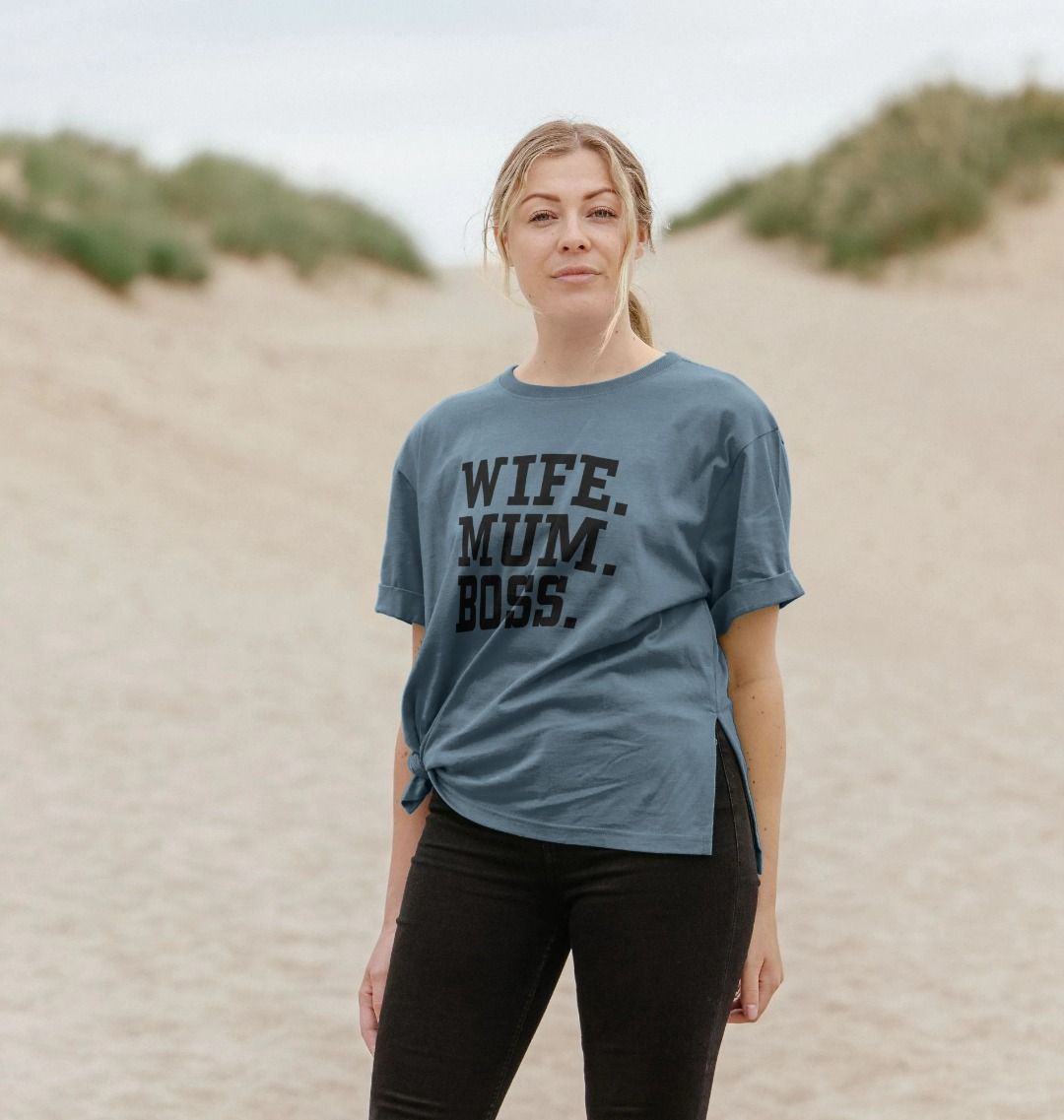 Wife Mum Boss Women's Relaxed Fit T-shirt
