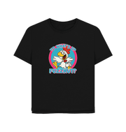 Black Fuzznut Women's Relaxed Fit T-shirt