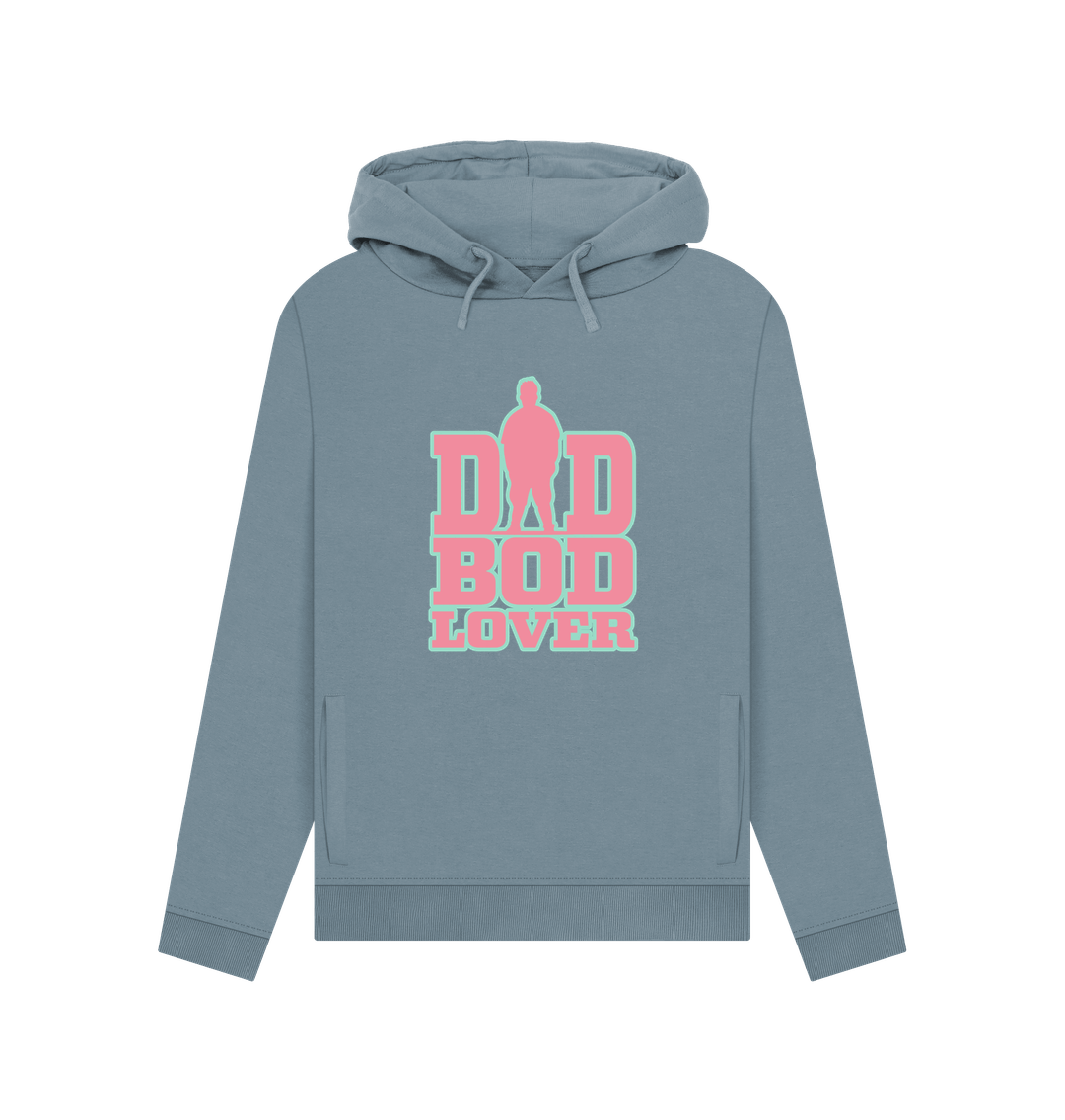 Stone Blue Dad Bod Lover Women's Hoodie