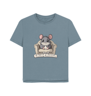 Stone Blue Printed T-shirt