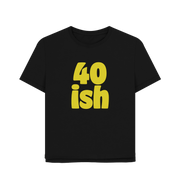 Black Forty-ish Women's Relaxed Fit T-shirt