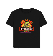 Black T-Wrecked Women's Relaxed Fit T-shirt