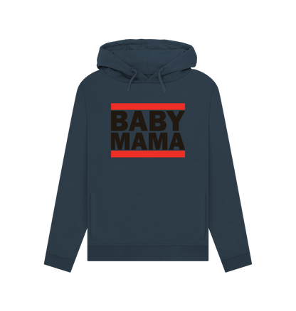 Navy Blue Baby Mama Women's Hoodie