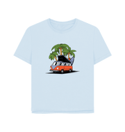 Sky Blue Campervan Women's Relaxed Fit T-shirt