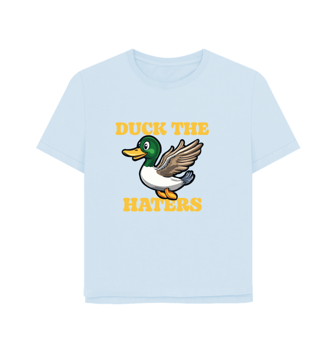 Sky Blue Printed T-shirt