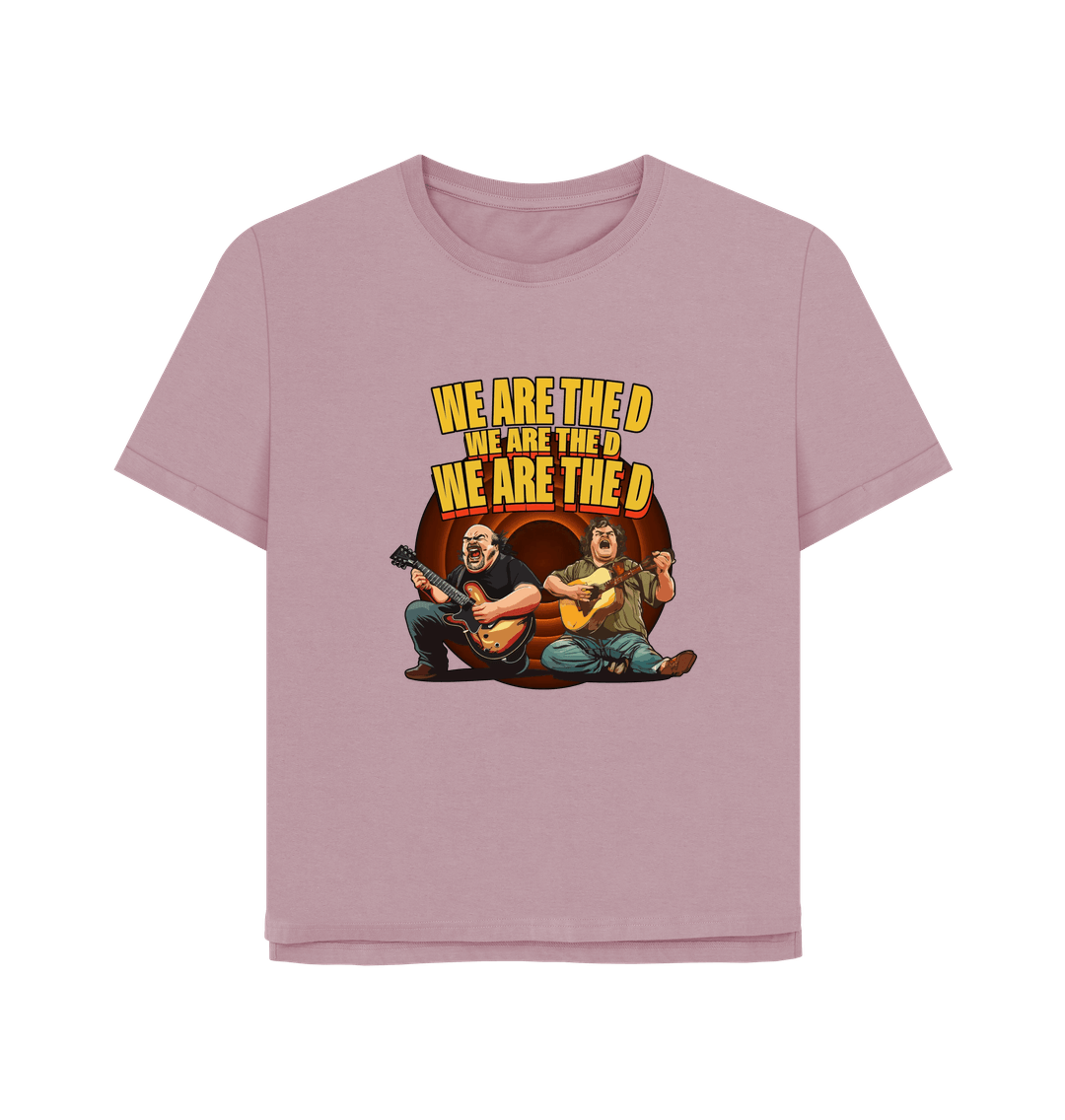 Mauve We Are The D Women's Relaxed Fit T-shirt
