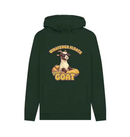Evergreen Floats Your Goat Men's Hoodie