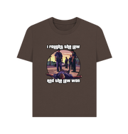 Chocolate I Fought The Law Women's T-shirt