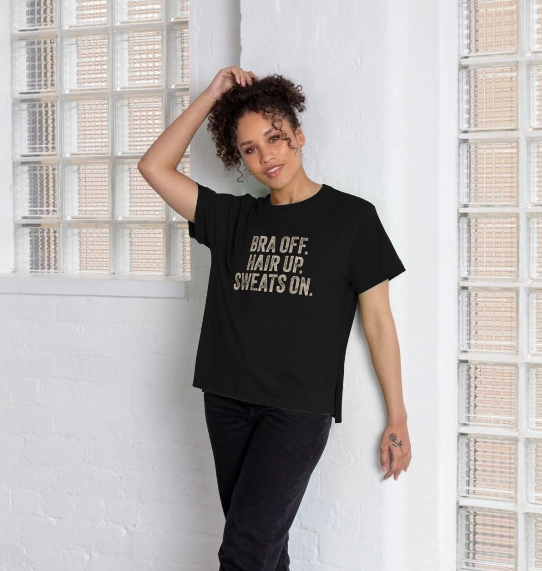 Bra Off Women's Relaxed Fit T-shirt