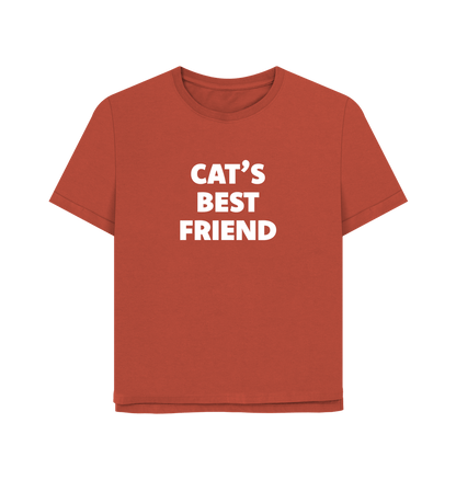 Rust Cat's Best Friend Women's Relaxed Fit T-shirt
