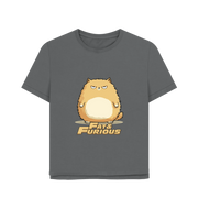 Slate Grey Printed T-shirt