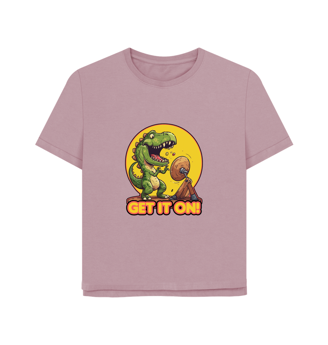 Mauve Get It On Women's Relaxed Fit T-shirt