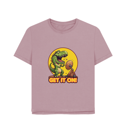 Mauve Get It On Women's Relaxed Fit T-shirt