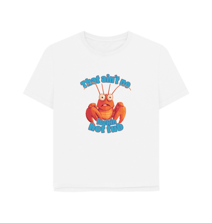 White No Hot Tub Women's Relaxed Fit T-shirt