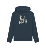 Navy Blue Nifty Fifty Women's Hoodie