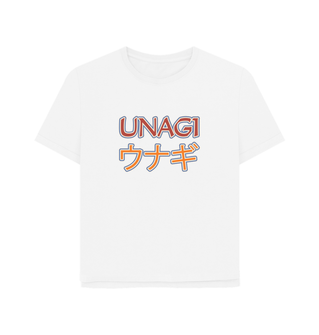 White Unagi Women's Relaxed Fit T-shirt